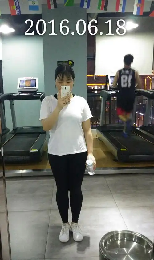 因为考研没时间运动饮食上也不敢克扣就胖回来了 今早称的体重是68