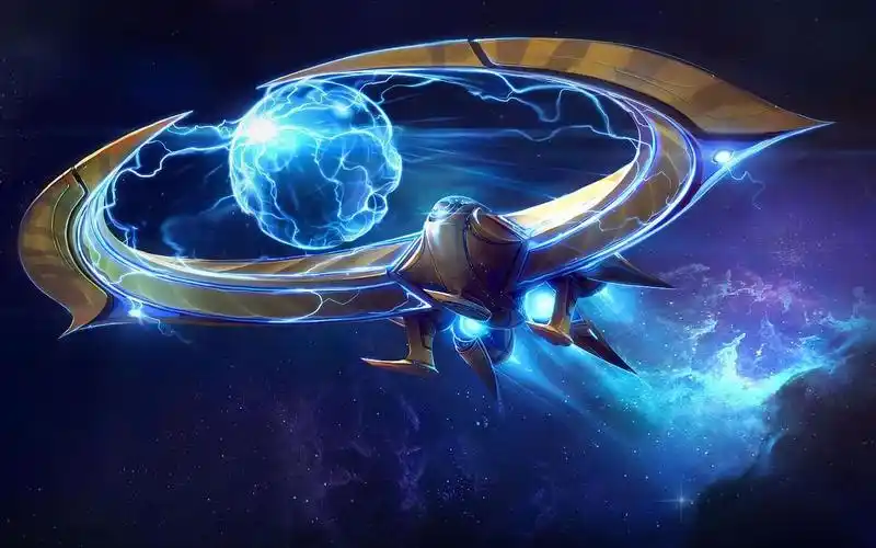 《星际争霸ii》新赛季星灵 第一局就见识了传说中的黄金舰队