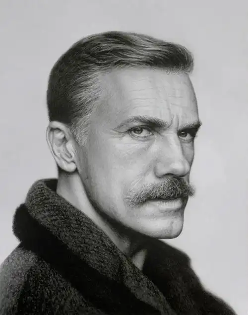 30张精致的铅笔肖像画作品