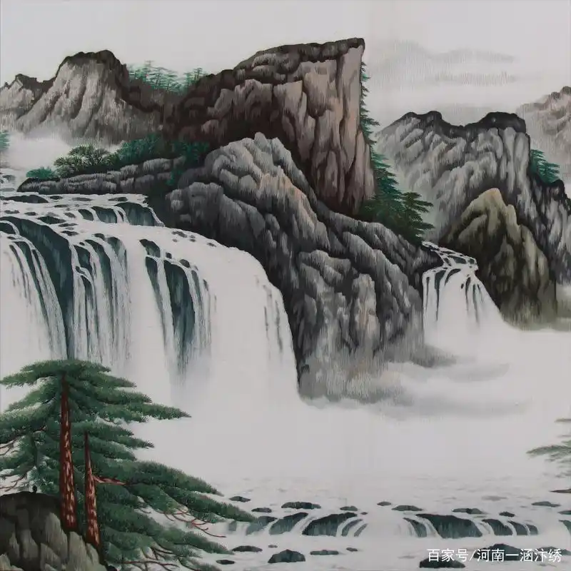 客厅不能乱挂画,3种"旺财"山水画,旺家又聚财,能当镇家宝