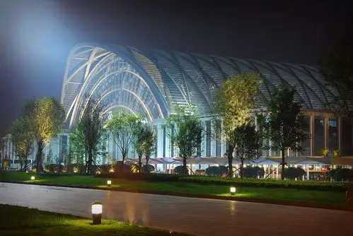 天津西站夜景
