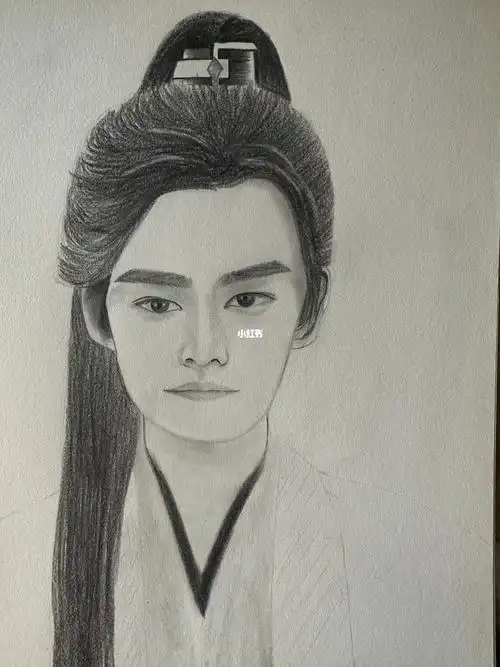 画画的日常  #我的素描簿  #素描  #素描头像  #杨洋  #且试天下兄弟