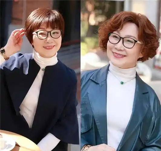 看这些奶奶,美得多洋气_女性_头发_发型