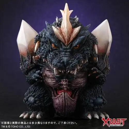 xplusdeforeal哥斯拉vs太空哥斯拉太空哥斯拉1994涂装完成品