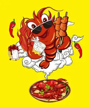 小龙虾 美食设计图__海报设计_广告设计_设计图库_昵图网nipic.com