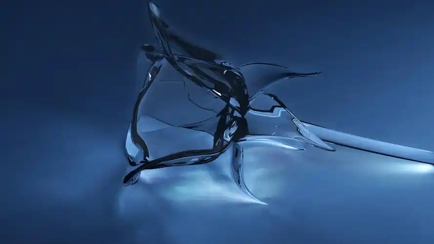 玻璃玫瑰,3d设计 壁纸