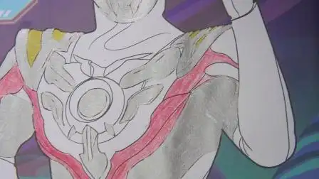 欧布奥特曼-重光形态(涂色)中