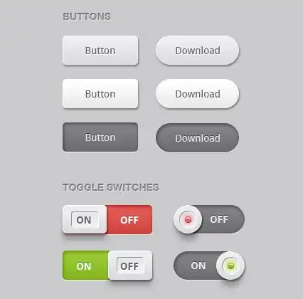 一些按钮ui设计