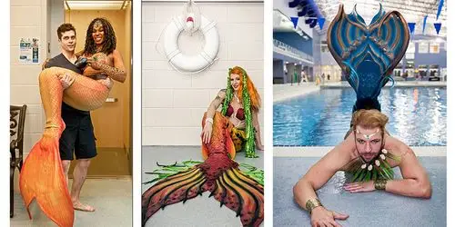 当男人变成小美人鱼 竟然美得让人挪不开眼