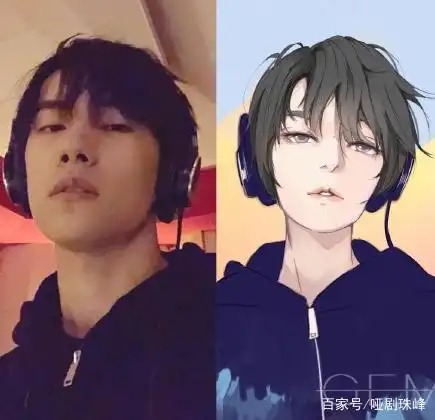 易烊千玺漫画脸,美哭了!真人比二次元漫画更吸晴,更好看