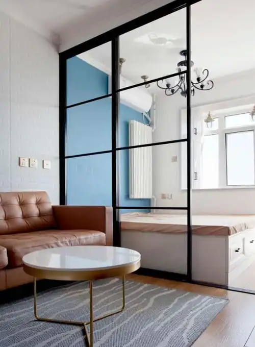 60㎡小宅,客厅设"隔断",等于多间房!小户型变2室2厅,晒晒