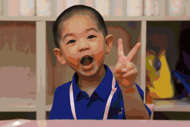 随手一拍就是"表情包"幼儿园新"上线"了一批萌娃又是一年开学季