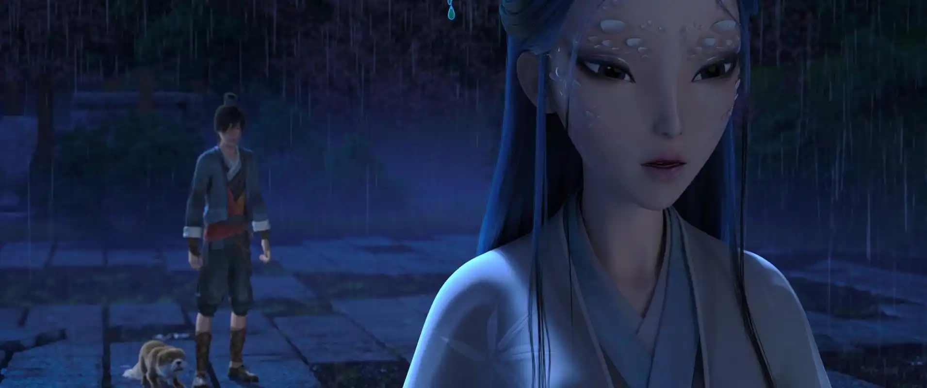 白蛇缘起# 小白的三个形态都经过了细致刻画.