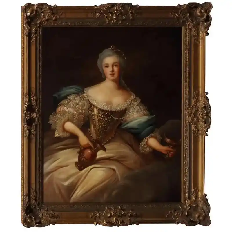 lot381欧洲油画贵妇