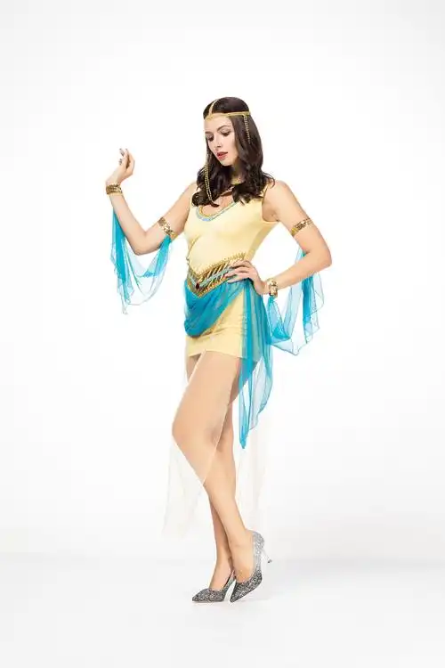 出口日本万圣节服 阿拉伯公主服印度舞娘演出服 两色性感肚皮舞服