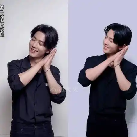 肖战##肖战好像被胁迫了##肖战跳手势舞