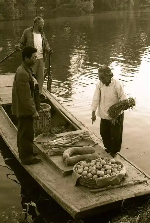 30年前白洋淀老照片满满都是回忆