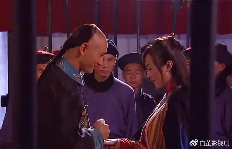 回看鹿鼎记黄晓明和李菲儿在戏里曾经很登对