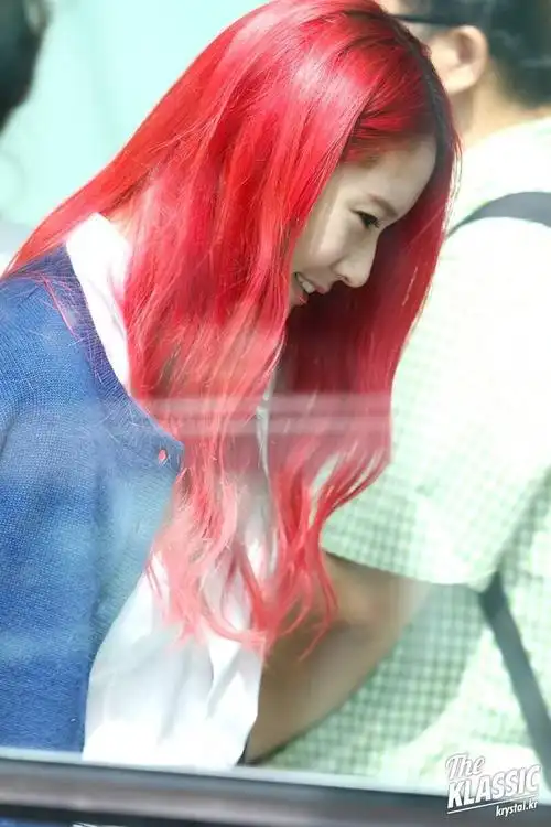 最美红发郑秀晶