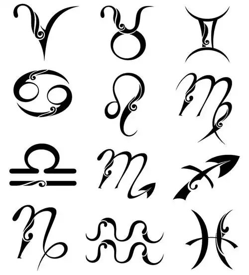 矢量星座图案设计