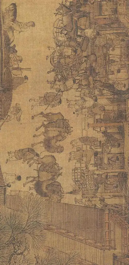 北宋张择端风俗画《清明上河图》