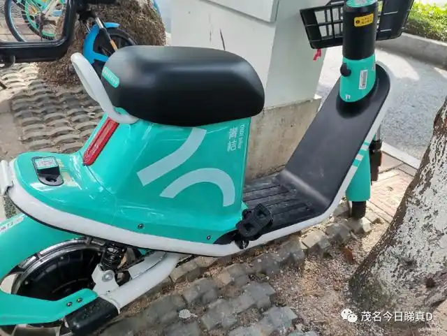 新鲜面孔——茂名市区又涌进一批青桔共享电动车,你骑过吗?