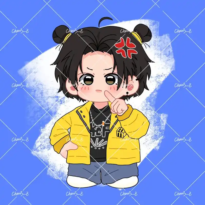 冒个泡儿#小鬼王琳凯 #稿件展示 #绘画 #procreat - 抖音