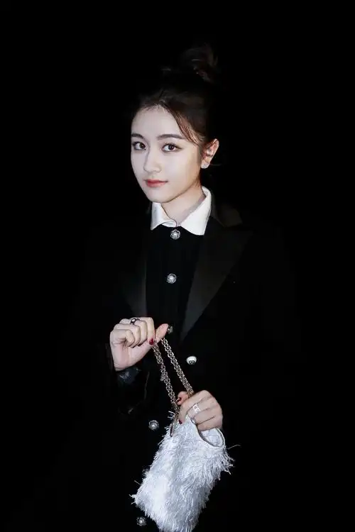 李兰迪出席盛典活动 经典黑白利落大气