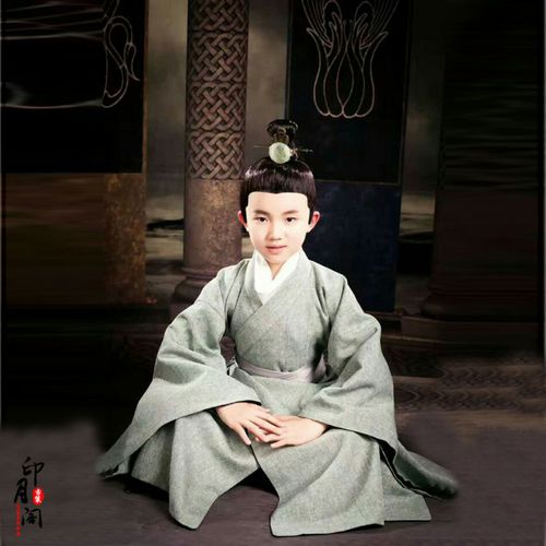 古装影视琅琊新款儿童童男书生公子小才子武侠民族服装
