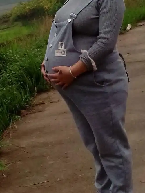 37周了.感觉肚肚好重,宝妈们看的到这是入盆了吗