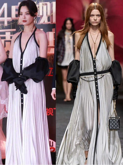 红毯上争奇斗艳,唐嫣凭借作品转型成功,张雨绮大胆穿搭险出意外