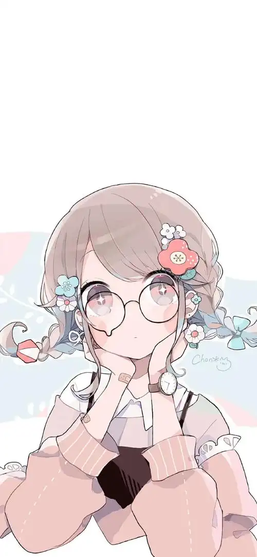 苏沫少女心动漫双马尾女生可爱壁纸5