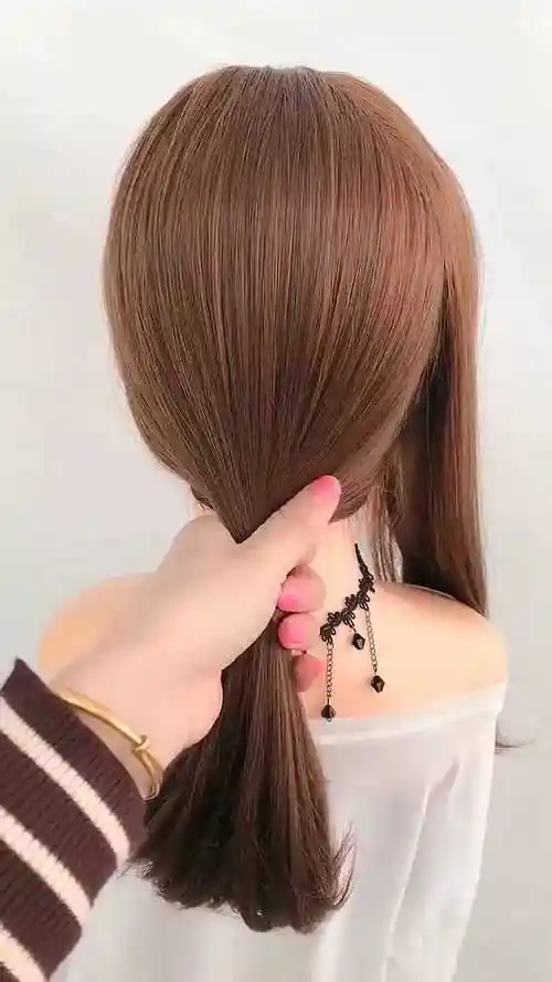 淑女半扎半披发型大全_半披半扎发型扎法步骤