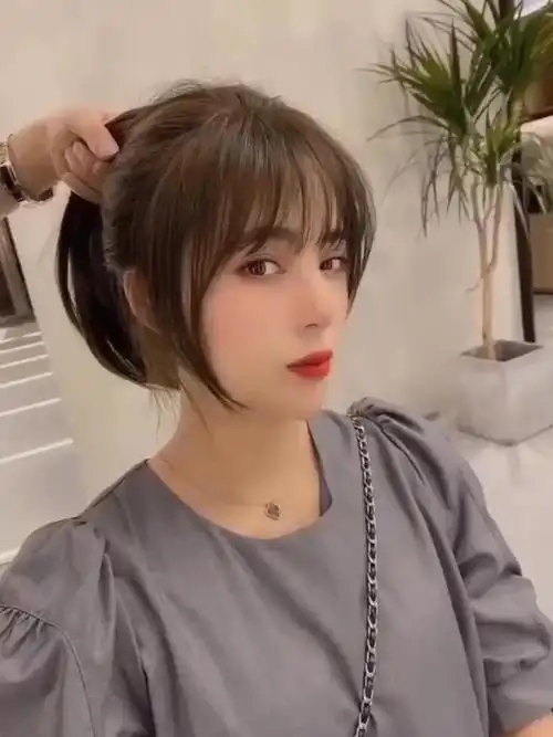 法式刘海_法式刘海_刘海_空气刘海_法式刘海_时尚_发型