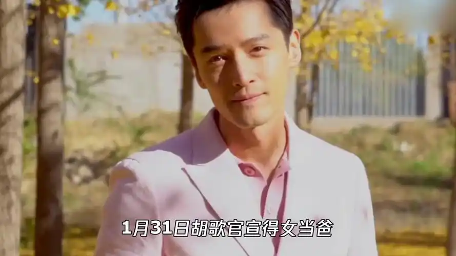 胡歌与老婆黄曦宁亲密合影曝光,两人挽手同行,身高差太明显