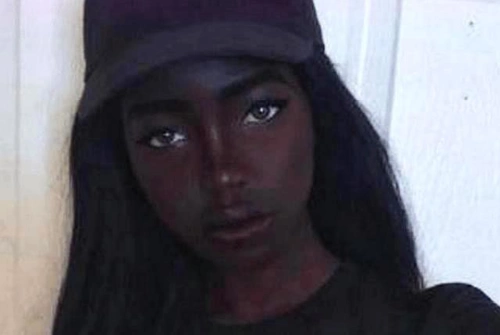 非洲网红第一黑玫瑰走红国内外素颜照曝光丑和黑真没关系