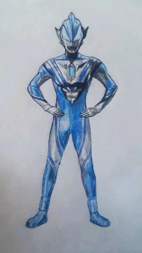 简笔画捷德奥特曼怎么画简单卡通卡通人物捷德奥特曼儿童亲子简笔画