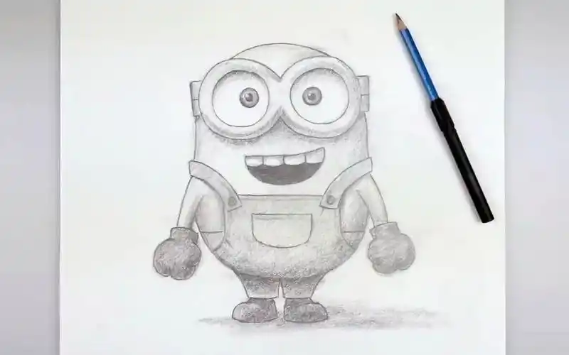 【素描】如何画小黄人?