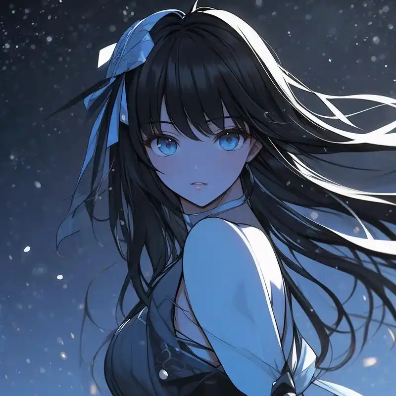 高冷漫画女生头像95