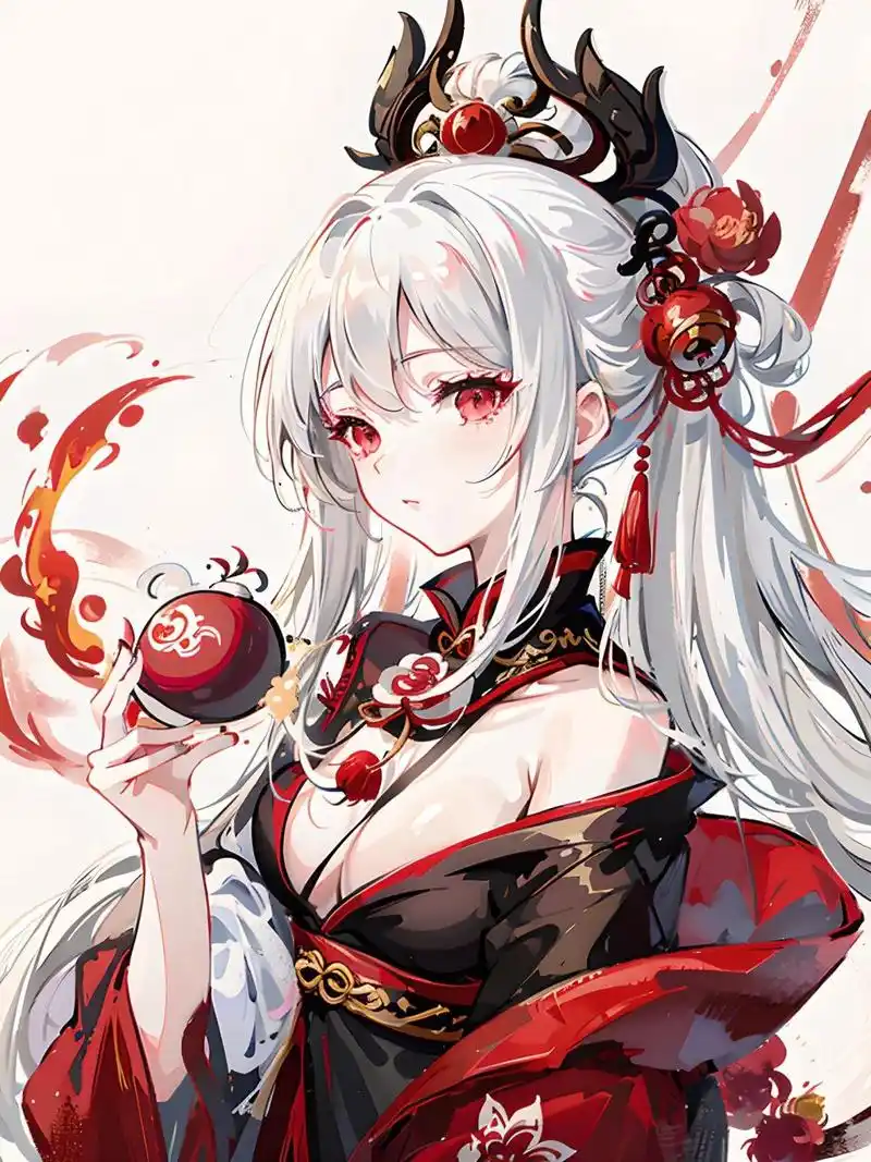 古风壁纸头像 | 白发头像国风头像壁纸