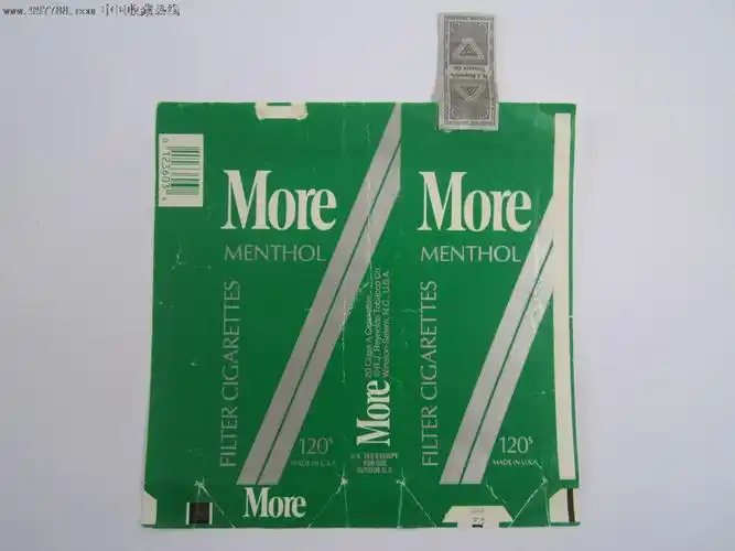 摩尔---全封标,烟标/烟盒,软标,年代不详,正常流通标,单标,加长标120s