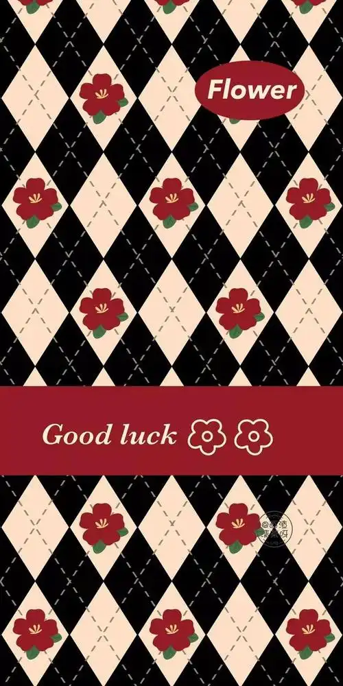 适合过年用的红色系的手机壁纸