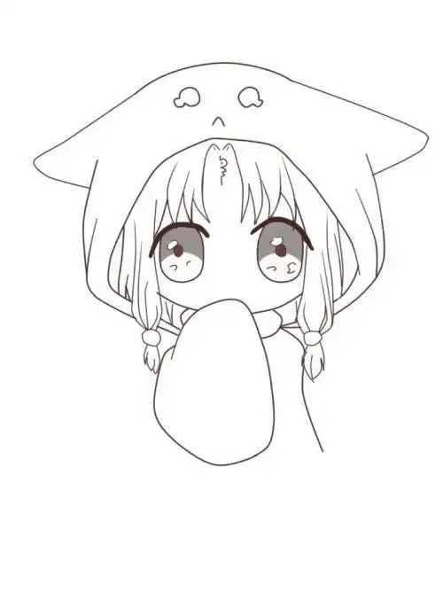 漫画女简笔画 - 图片搜索