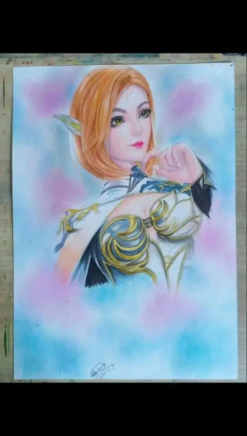 能力有限,画不出胡列娜的盛世美颜08