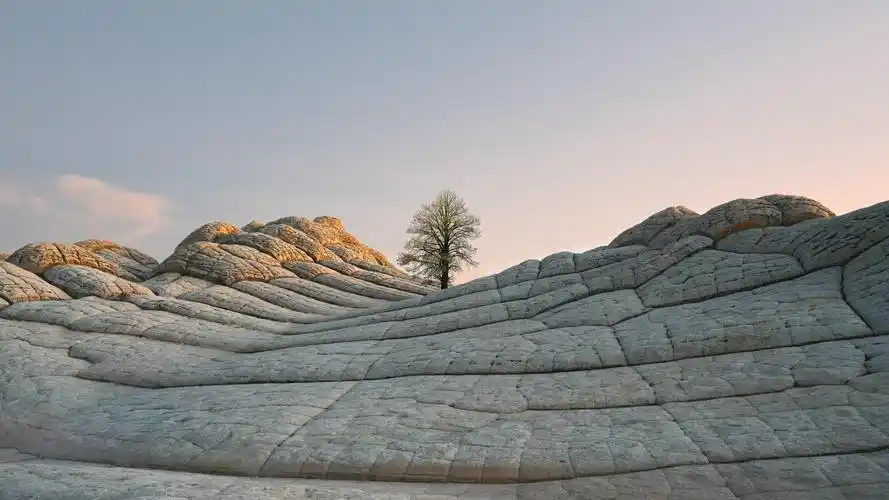 苹果ios 14.2沙漠风光主题壁纸