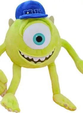 怪兽大学毛怪苏利文公仔毛绒玩具