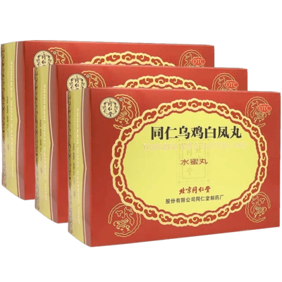 同仁堂乌鸡白凤丸水蜜丸6g*6瓶