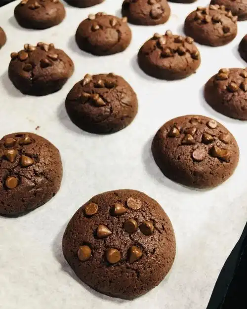 geyiying做的巧克力豆曲奇chocolatechipcookies