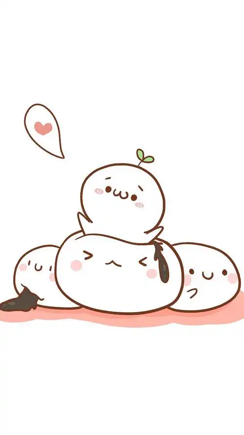 可爱元宵汤圆漫画iphone6s壁纸 元宵节,汤圆,漫画,可爱卡通,iphone6s