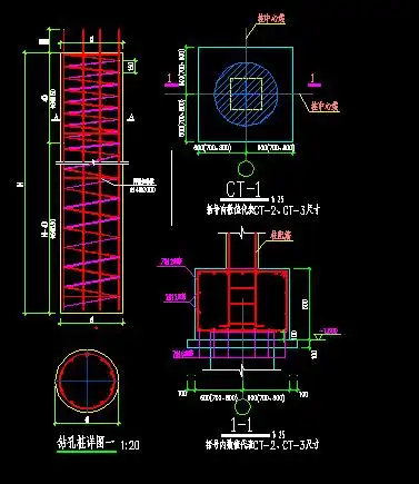 这个图的桩承台怎么算